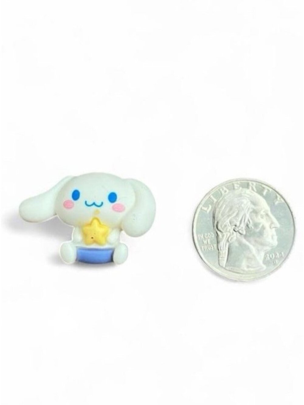 Cinnamoroll Star Croc Shoe Charm Blue Sanrio Kawaii Shoe Jibbitz